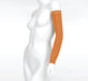 Juzo Soft MAX Armsleeve 15-20 mmHg w/ Silicone Band, Orange Moon