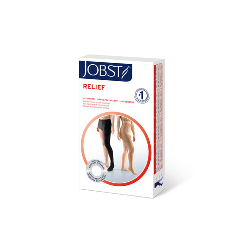 JOBST® Relief Double Leg Chap 20-30 mmHg, Open Toe, Box