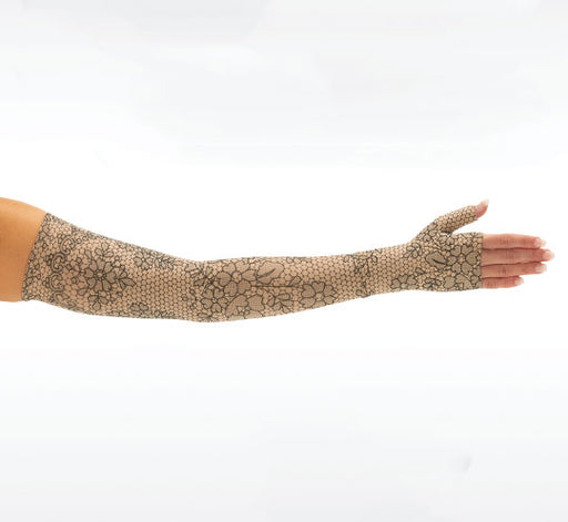 Juzo Soft Armsleeve w/ Silicone, Lace Bouquet