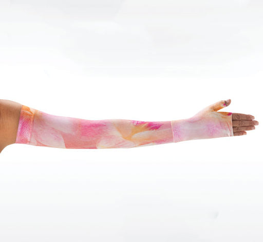 Juzo Soft Armsleeve w/ Silicone, Pink Orchid