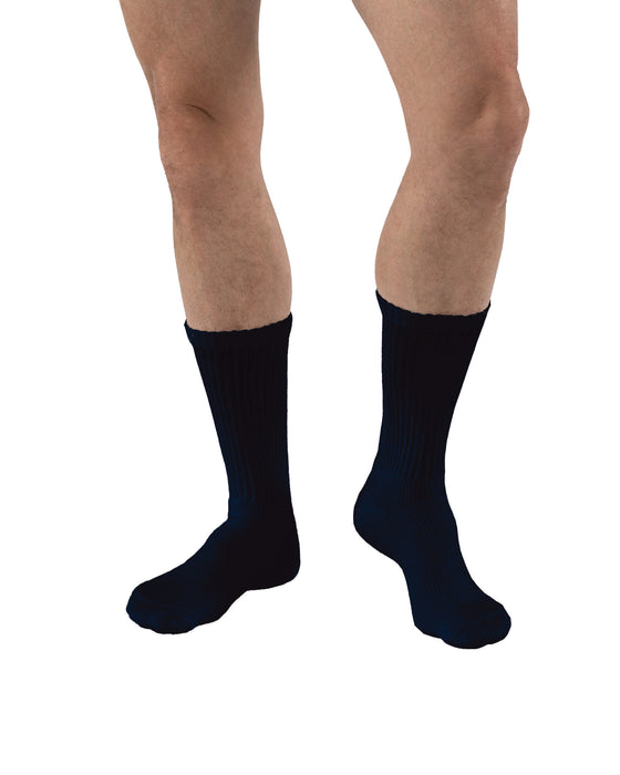 JOBST® Sensifoot Diabetic Compression Crew 8-15 mmHg, Navy