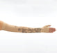 Juzo Soft Armsleeve w/ Silicone Band, Wild Flower Henna