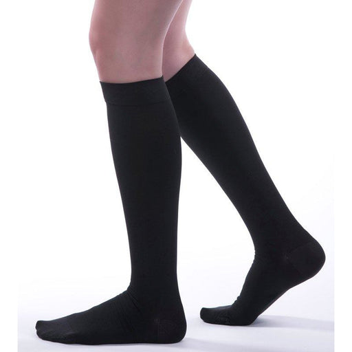 Dr. Comfort® Microfiber Opaque +Plus 30-40mmHg Below Knee, Unisex Knee High Compression  Stocking