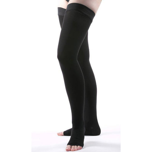 Tynor I-15 Compression Stocking Mid Thigh Open Toe Large - Surgical Shoppe