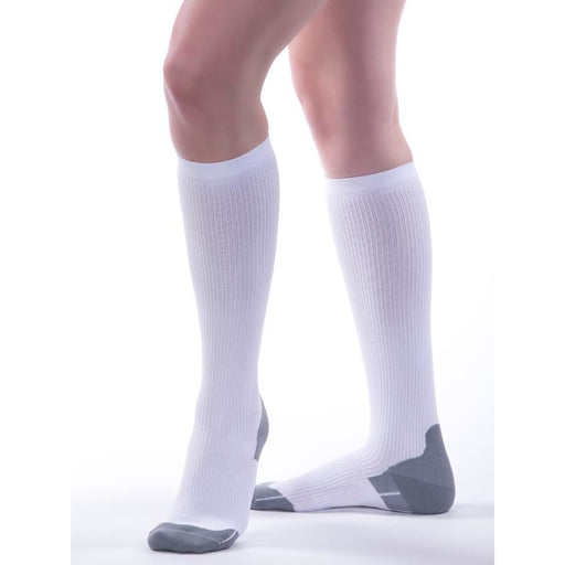 Scholl Flight Socks - Clinically Proven Compression Socks for Flight Travel  - Help Prevent Swollen Ankles and Deep Vein Thrombosis (DVT) - Sheer - Size  9-12, 1 Pair : : Health & Personal Care