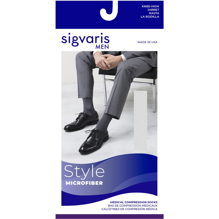 Sigvaris Women's Style Microfiber Patterns Knee High 20-30mmHg