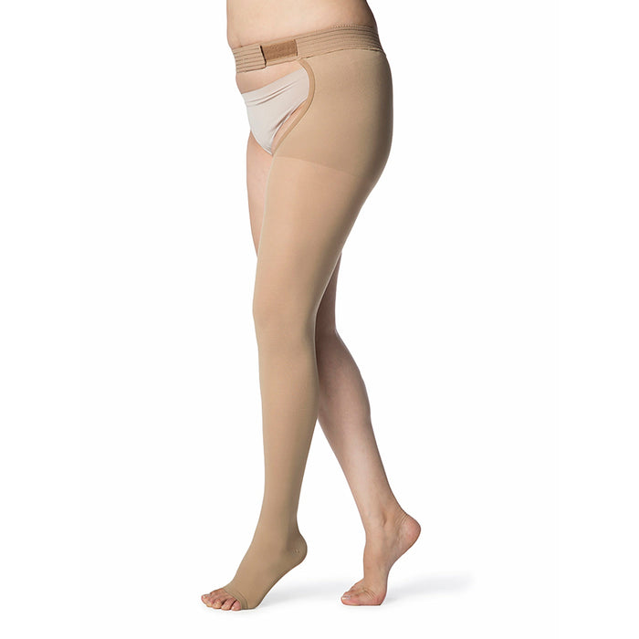 JOBST Maternity Opaque Waist High Compression Stockings Pantyhose