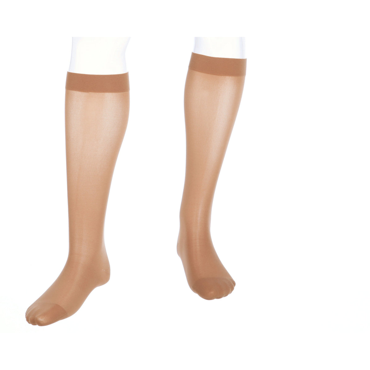 Medias de compresión para mujer, medias de compresión para enfermeras,  talla grande, calcetines de compresión de pantorrilla ancha, color beige,  talla